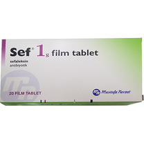 Sef 1000 mg (Cefalexin)