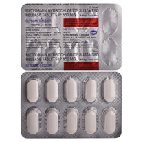 Glycomet 850 mg 15tabs