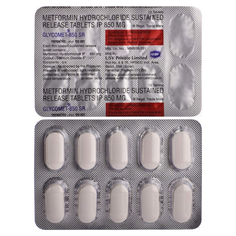 Glycomet 850 mg 15tabs