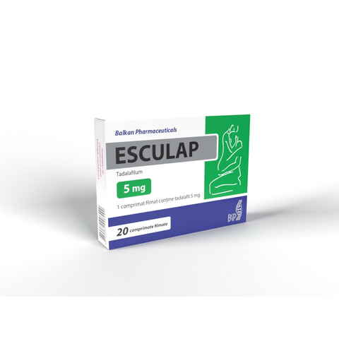 Buy BP ESCULAP 5mg (20tabs) online