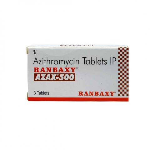 Buy Ranbaxy Azax 500mg online