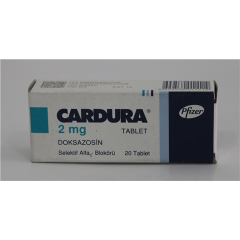 Buy Pfizer Cardura 2mg online