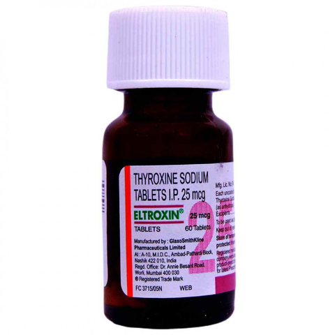 Buy GSK Eltroxin 25mcg online