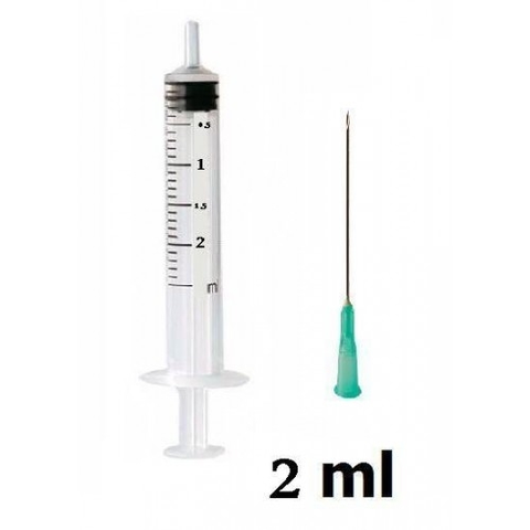 Buy 2ml Syringe with Needle online