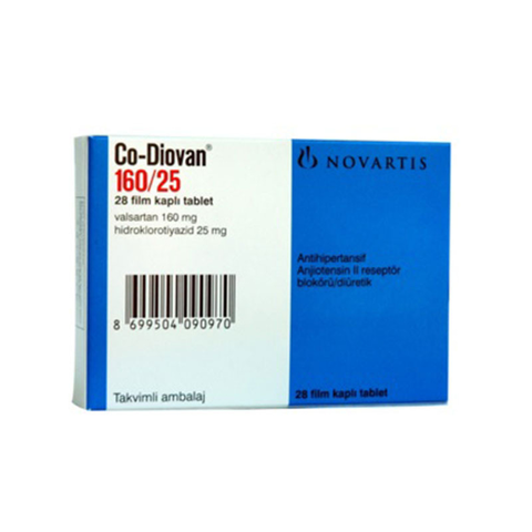Buy Novartis Co-diovan 160|25 online