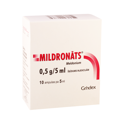 Buy Mildronat Grindex 0.5G/5ml online