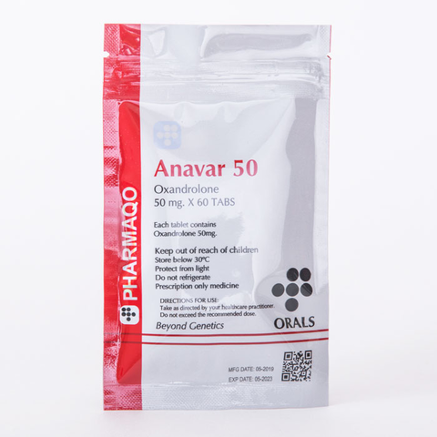 Buy Pharmaqo Anavar 50 online