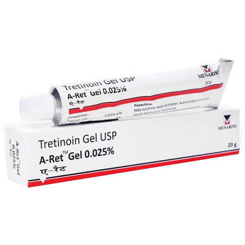 Buy A-ret 0.025% 20gm Gel online
